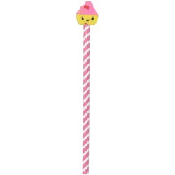 Crayon à Papier Funny Kawaii avec Gomme. n°3