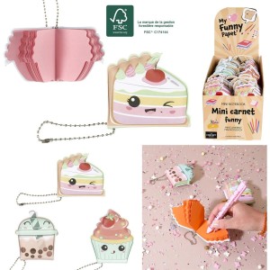 Mini Carnet Touche Doux Funny Kawaii