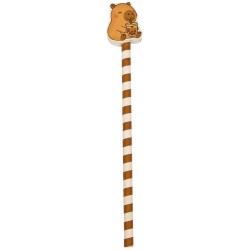 Crayon à Papier Capybara avec Gomme. n°4