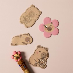 Carnet de Notes Adhesives Capybara. n°4