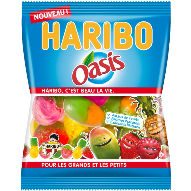 Oasis Haribo - Sachet de 100g 