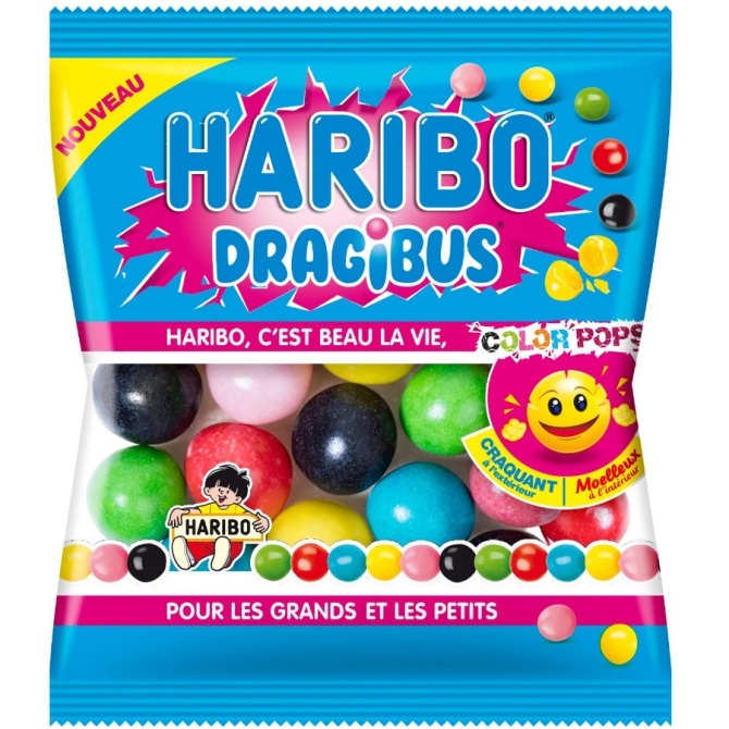 Dragibus Color Pops Haribo - Mini sachet 30g 