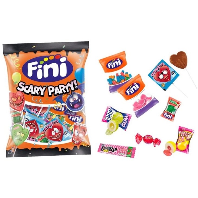 Assortiment Halloween Scary Party! Fini - Sac 180g 