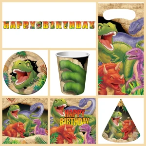 Disque gâteau Dino T-Rex (19 cm) pour l'anniversaire de votre enfant -  Annikids