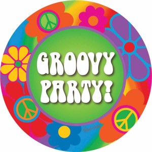 8 Assiettes Groovy Party !