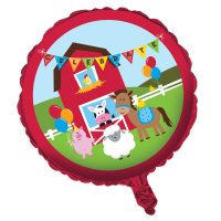 Ballon Mylar Happy Ferme