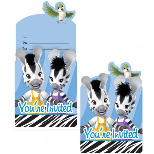 8 Invitations Zou 