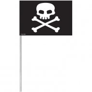 8 Drapeaux Pirate Tête de Mort
