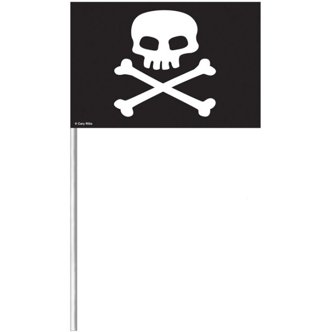 8 Drapeaux Pirate Tte de Mort 