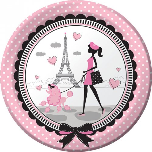 8 Assiettes Paris Chic Pour L Anniversaire De Votre Enfant Annikids