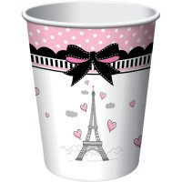 8 Gobelets Paris Chic
