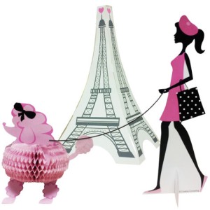 Centre deTable Paris Chic