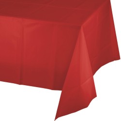 Nappe Rouge en plastique. n1