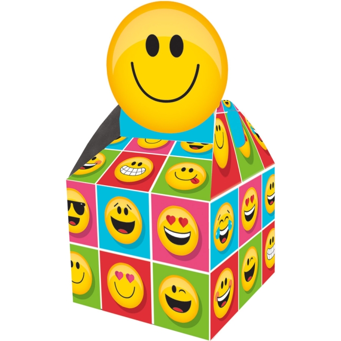 8 Boites Cadeaux Emoji Smiley 