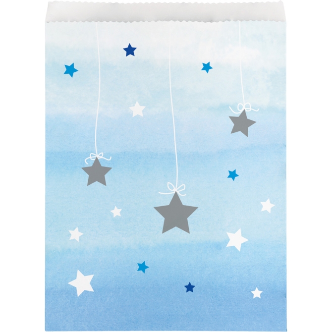 10 Sachets cadeaux Little Star baby Boy (22 cm) 