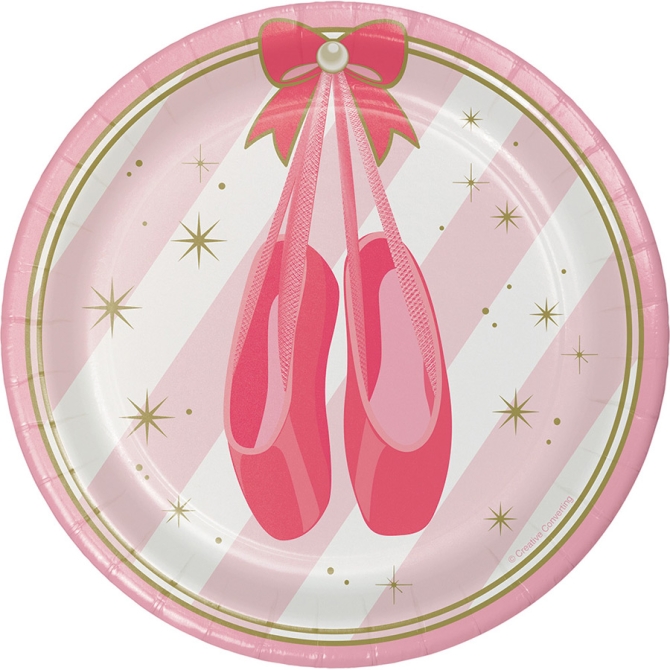 8 Petites Assiettes Danseuse Etoile 