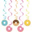 5 Guirlandes Spirales Donuts Party