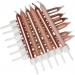 12 Bougies Mtalliques - 7.5 cm. n2