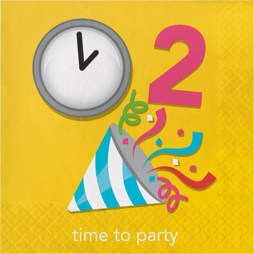 16 Serviettes Rebus Time To Party Pour L Anniversaire De Votre Enfant Annikids