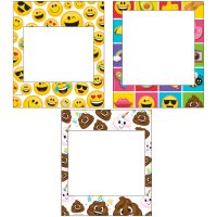Contient : 1 x 3 Cadres Photo Emoji Crazy (35 cm)