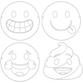 Les Accessoires De Fetes Masques Photo Booth Smiley Emoji La Decoration D Anniversaire Pour Votre Enfant Annikids