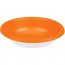 20 Assiettes Bols Orange (22 cm)