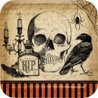 8 Assiettes Halloween Vanit