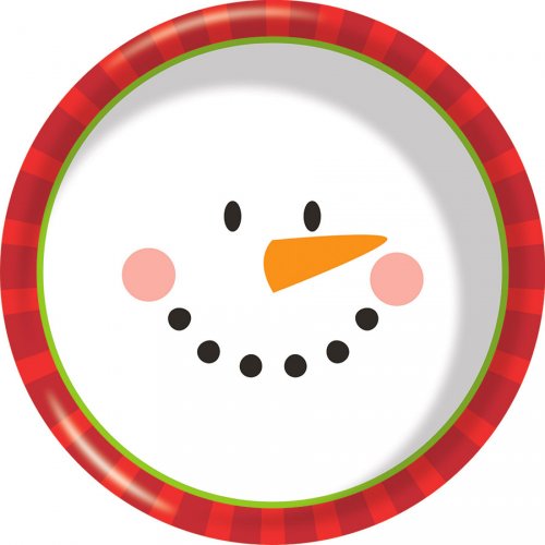 Bol Bonhomme de Neige (16 cm) - Plastique 