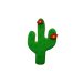 Emporte-pice Cactus vert (10 cm). n2