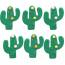 6 Dcors Cactus - Sucre