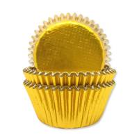 45 Caissettes  Cupcakes - Gold