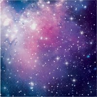 16 Serviettes Galaxie