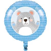 Contient : 1 x Ballon Gonfl  l'Hlium Baby Ours