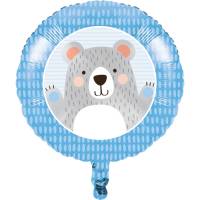 Contient : 1 x Ballon Gonfl  l'Hlium Baby Ours