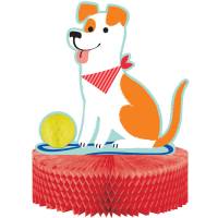 Contient : 1 x Centre de Table Dog Party