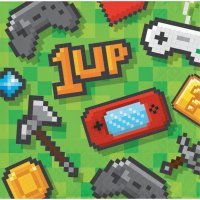 16 Petites Serviettes Game Party