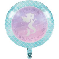 Ballon  plat Sirne iridescente