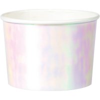 6 Pots  Glace Pastels iridescents