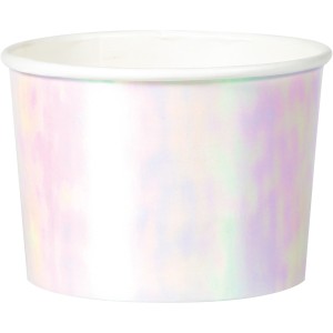 6 Pots à Glace Pastels iridescents