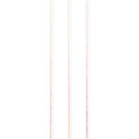 24 Pailles Papier Pastels Iridescents