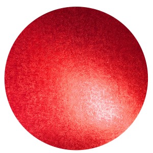 Plateau Rond Gteau - Rouge (25 cm)