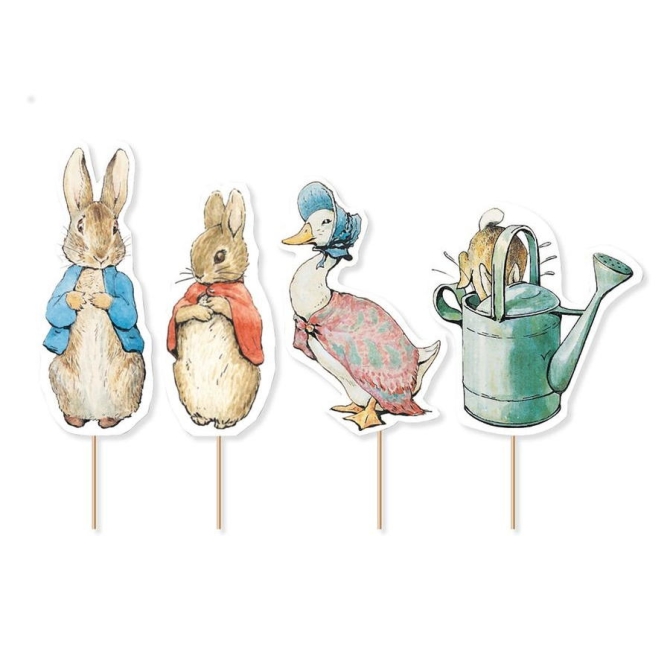 Cupcake Toppers Lapin Peter Rabbit 