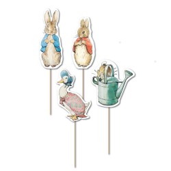 Cupcake Toppers Lapin Peter Rabbit. n1
