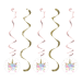 Contient : 1 x 5 Guirlandes Spirales Unicorn Baby. n7