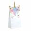 Contient : 1 x 8 Botes Cadeaux Unicorn Baby