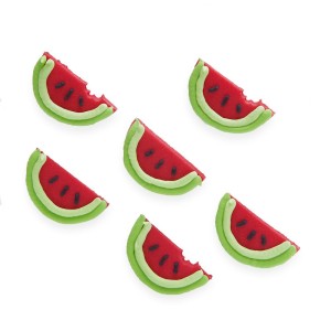 6 Dcors en sucre Pastque