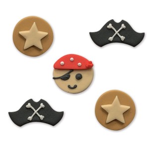 5 Dcors en sucre Pirate