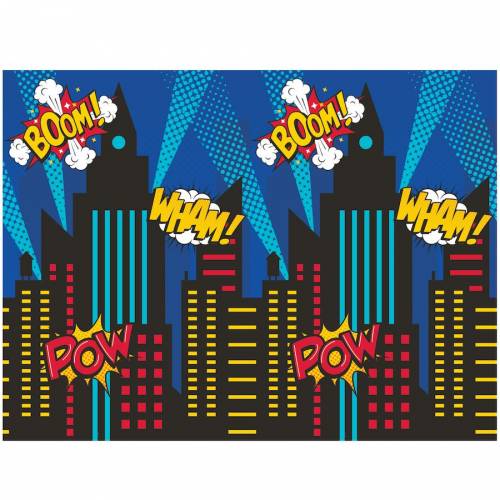 Affiche De Fond Pour Photo Spirales Super Heros Pour L Anniversaire De Votre Enfant Annikids