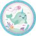 Contient : 1 x 8 Assiettes Narval Party. n2