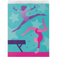 Contient : 1 x 8 Pochettes Cadeaux Gymnastique Party